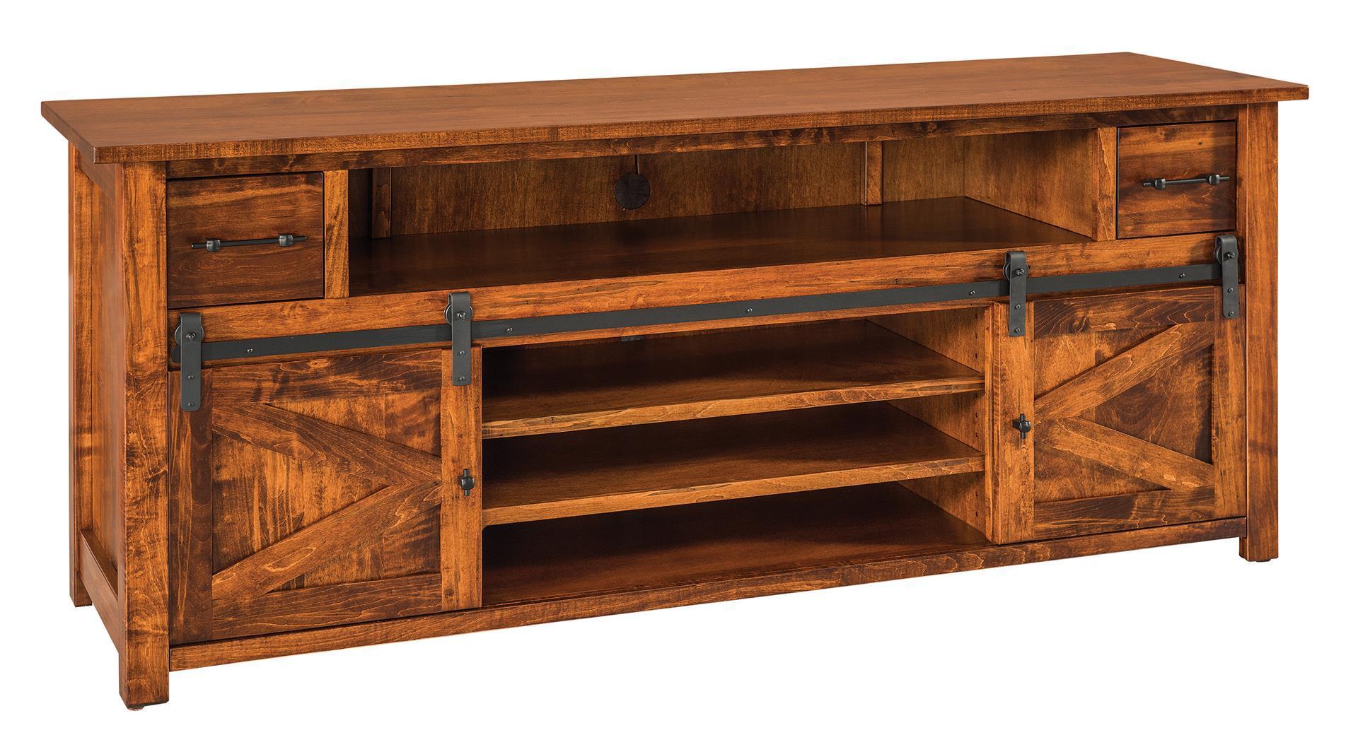 Jeddito 72" TV Cabinet from DutchCrafters Amish Furniture