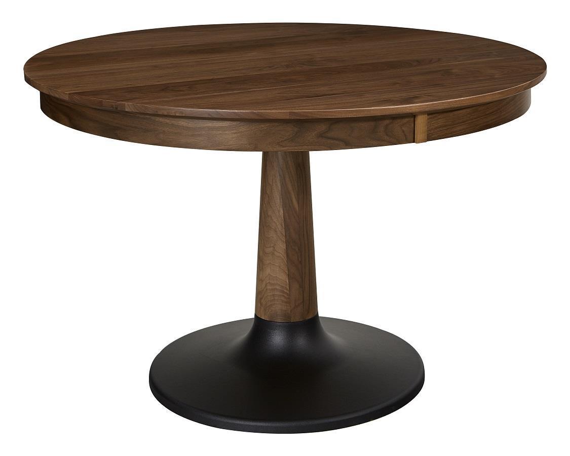 Single Table Schema Keaton Single Pedestal Dining Table from DutchCrafters Amish Furniture