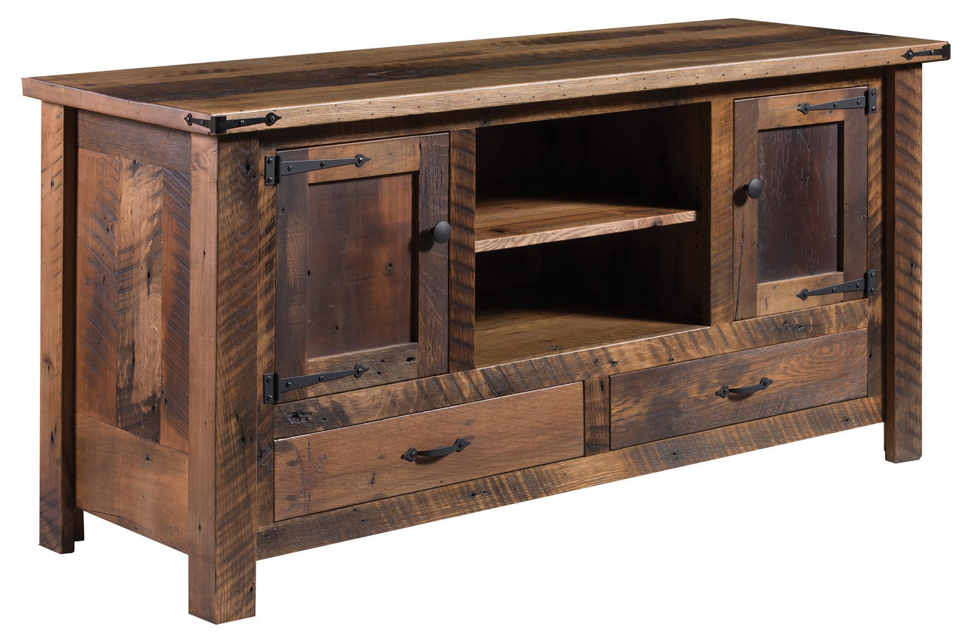 Smyrna 60" TV Stand With Center Opening from