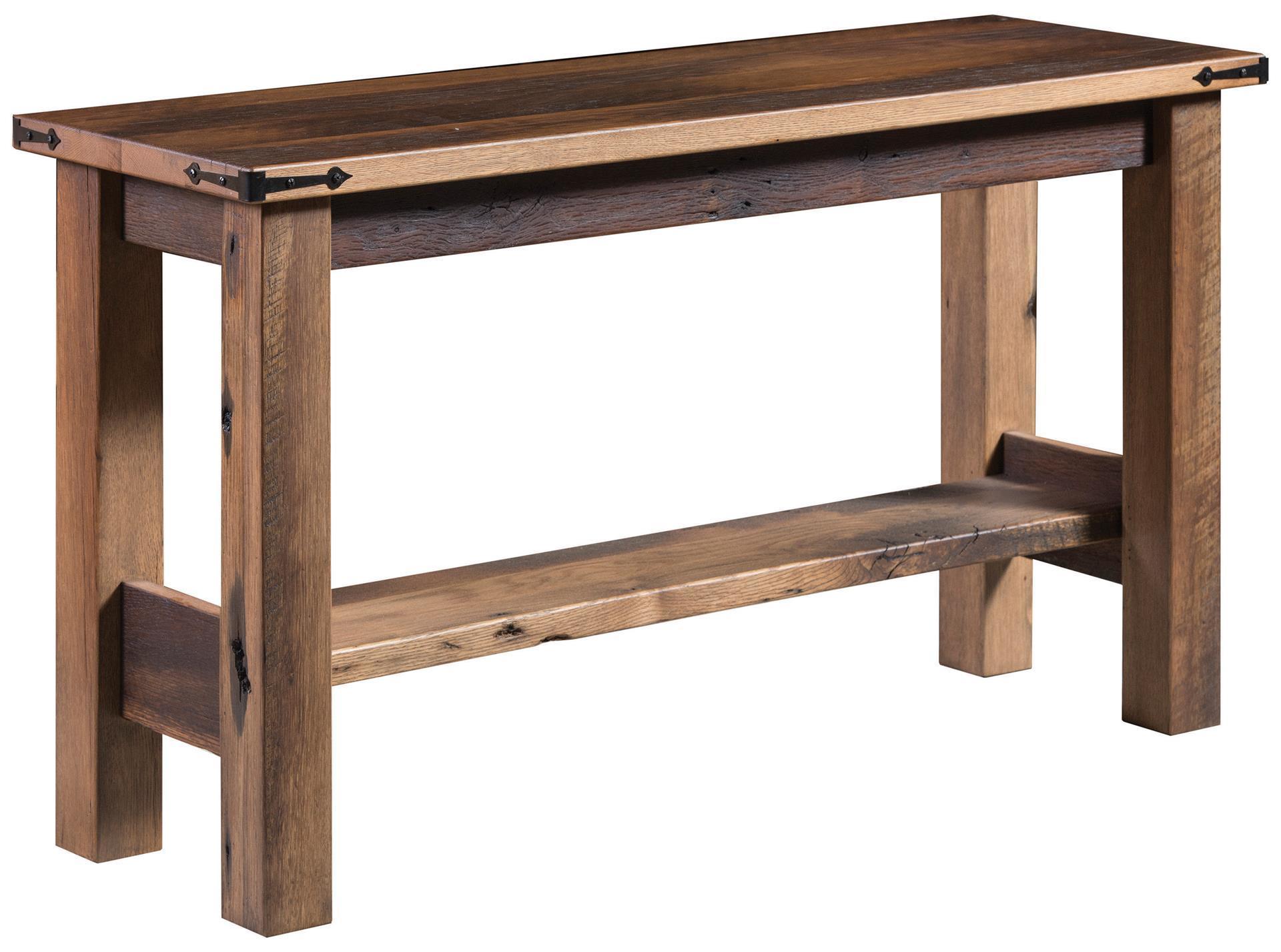 Smyrna Sofa Table from DutchCrafters Amish Furniture