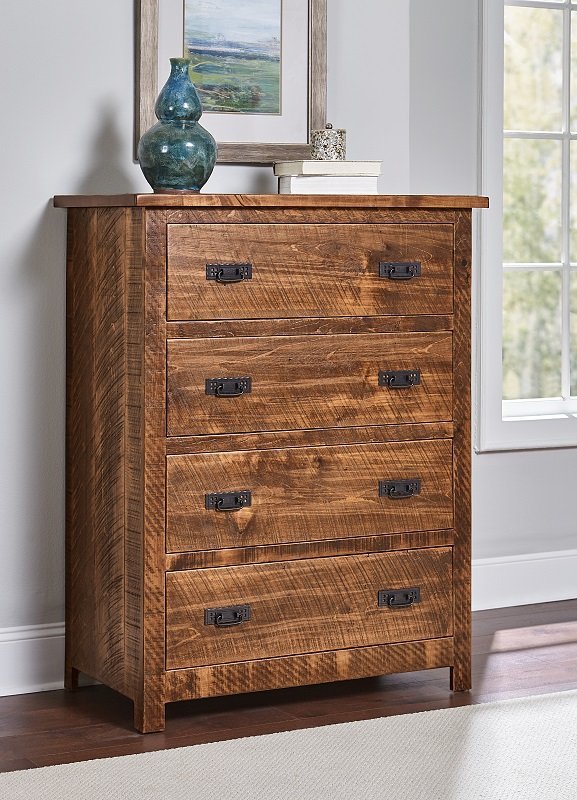 Rustic Wood Chest of Drawers from DutchCrafters Amish Furniture