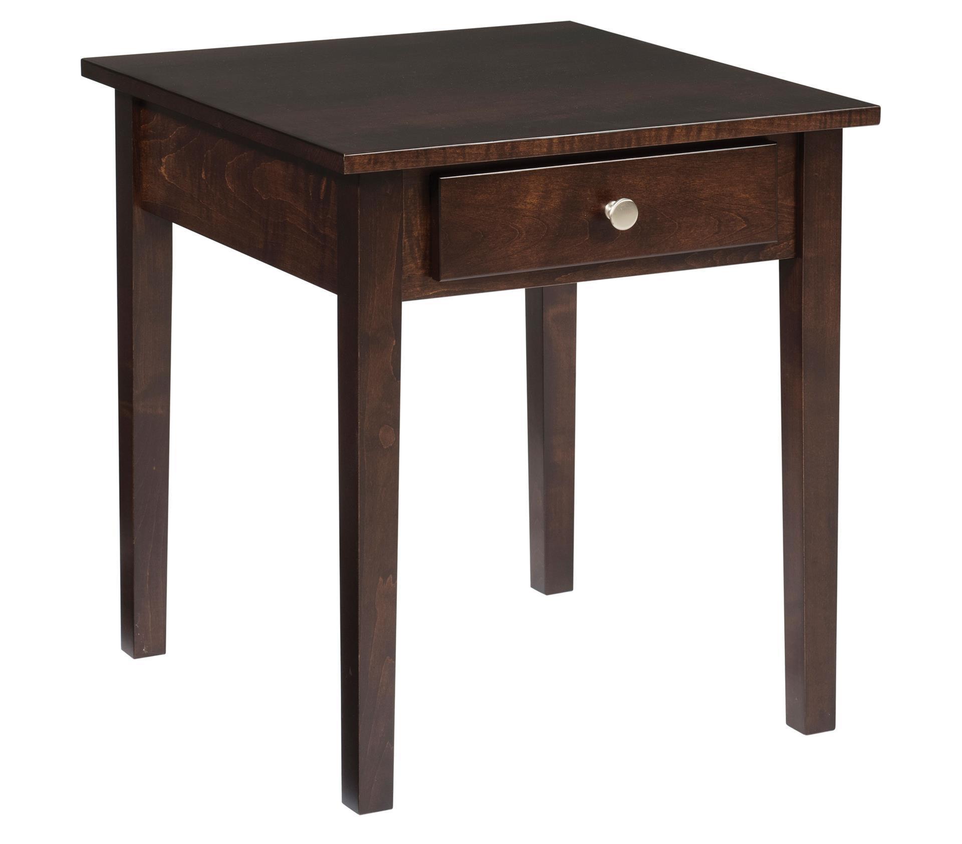 Linden End Table from DutchCrafters Amish Furniture
