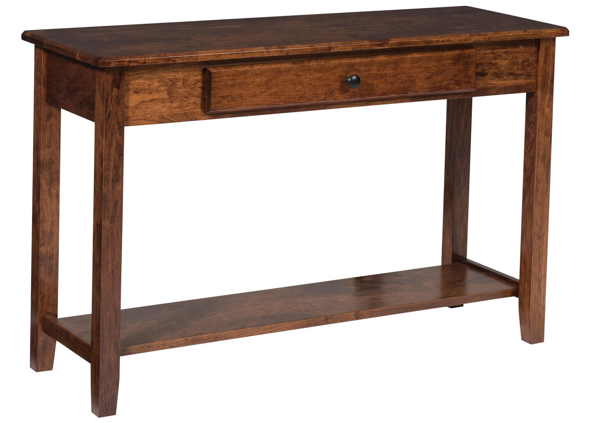 Ethridge Sofa Table from DutchCrafters Amish Furniture
