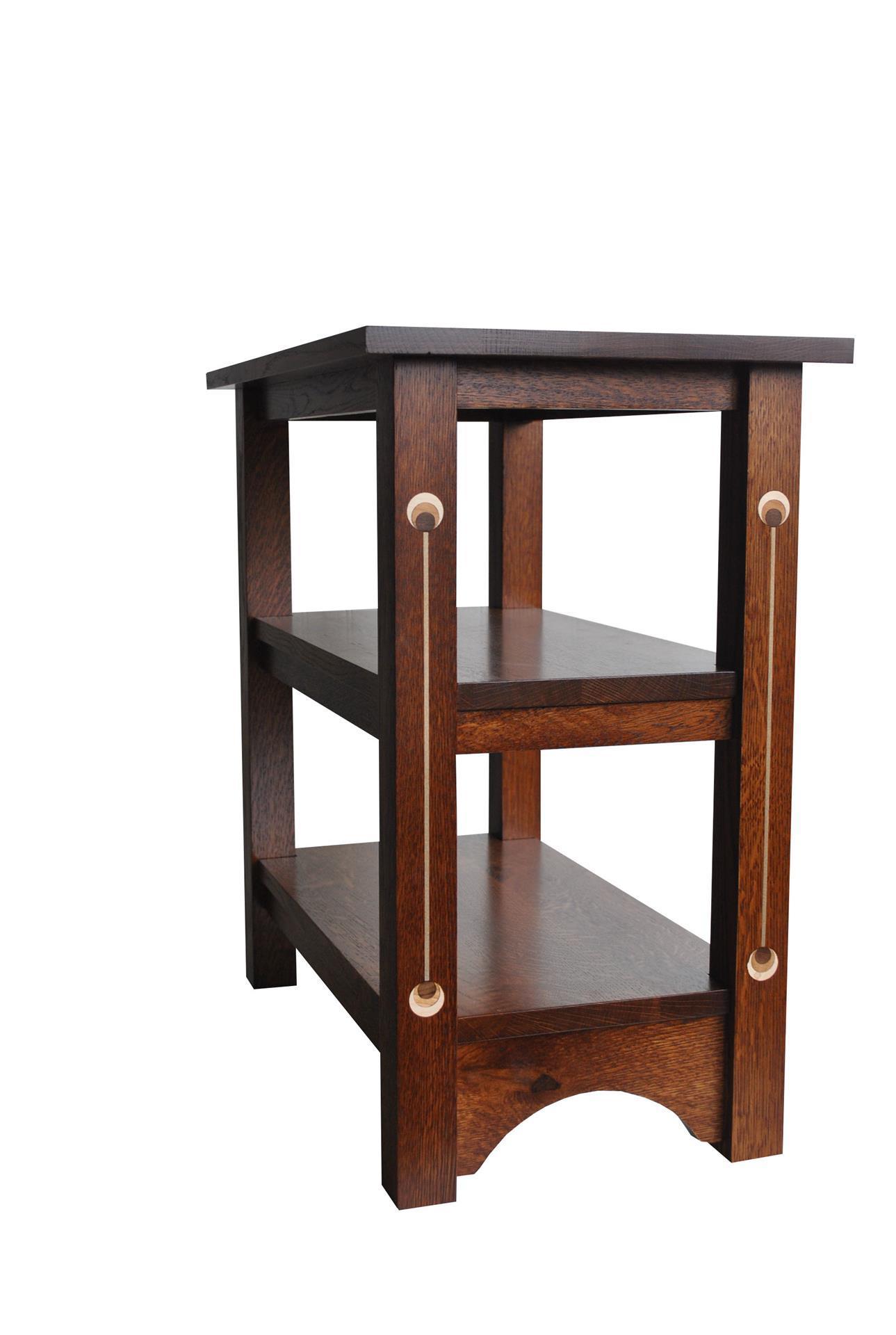 Westerly Chairside Table from DutchCrafters Amish Furniture