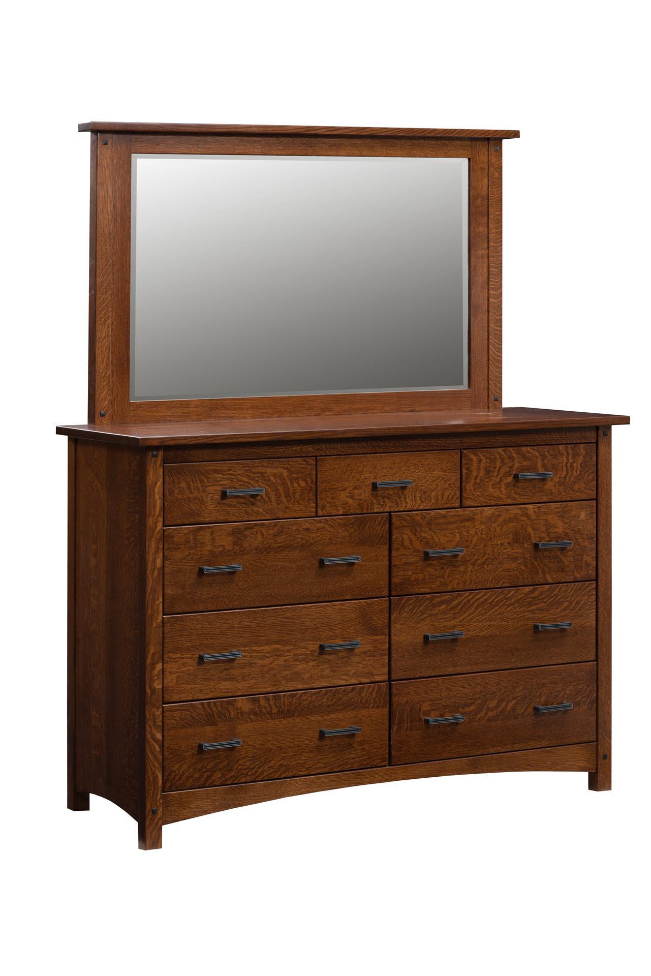 High Point Double Dresser with Optional Mirror from