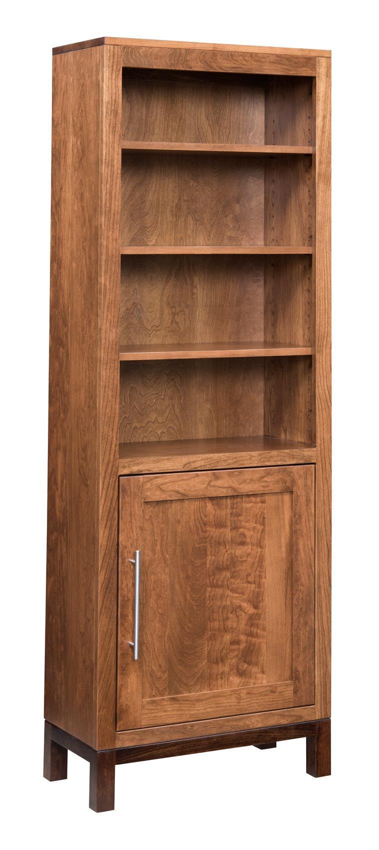 24" Modern Bookcase by DutchCrafters Amish Furniture