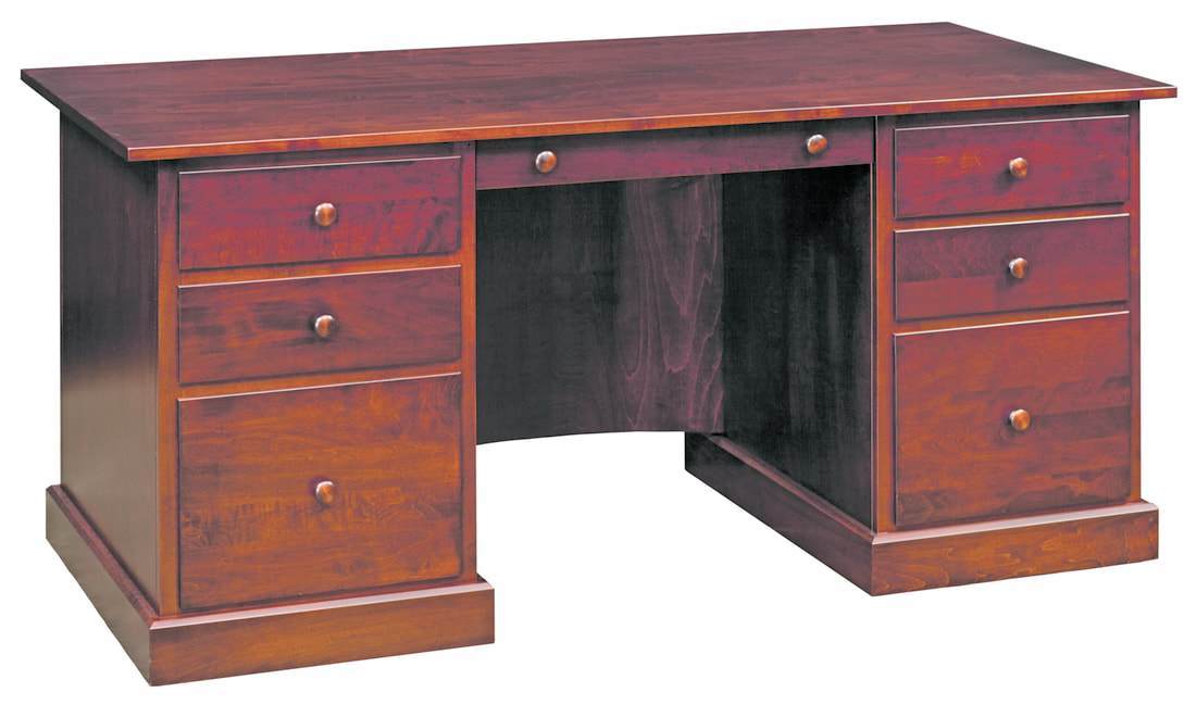 Home Office Sensible Series Executive Desk from DutchCrafters Amish