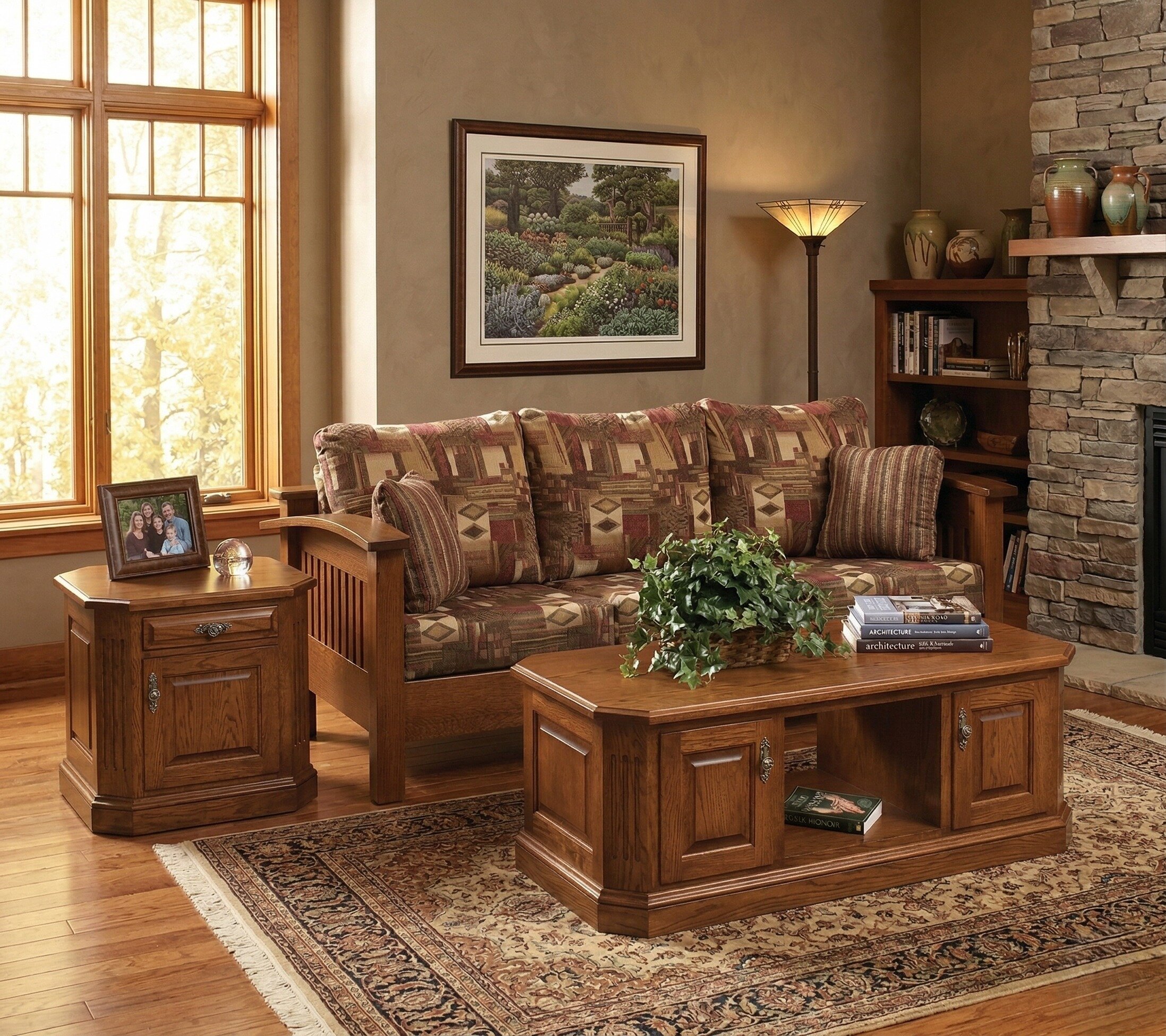 Liberty Mission Sofa from DutchCrafters Amish Furniture