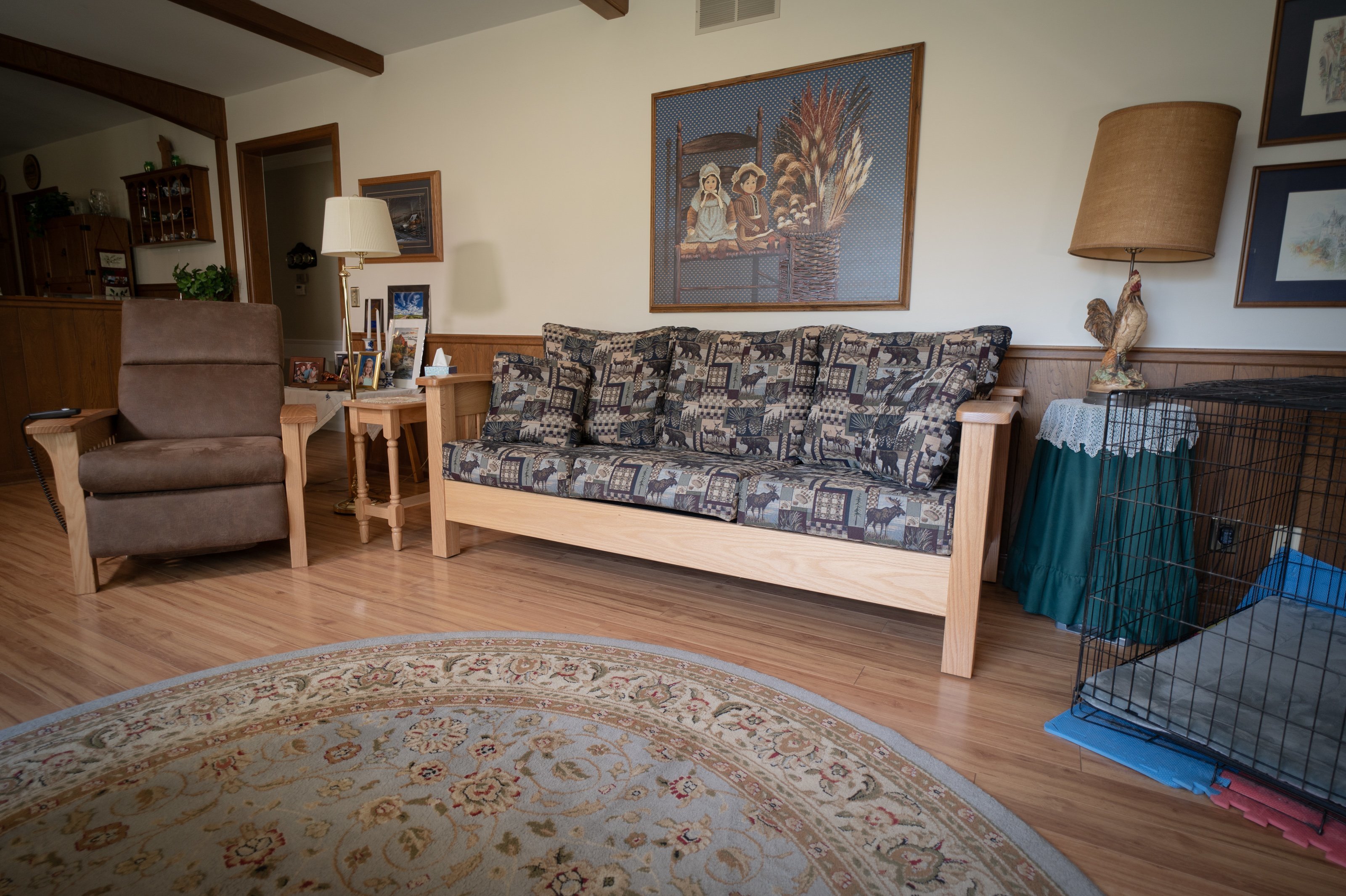 Liberty Mission Sofa from DutchCrafters Amish Furniture