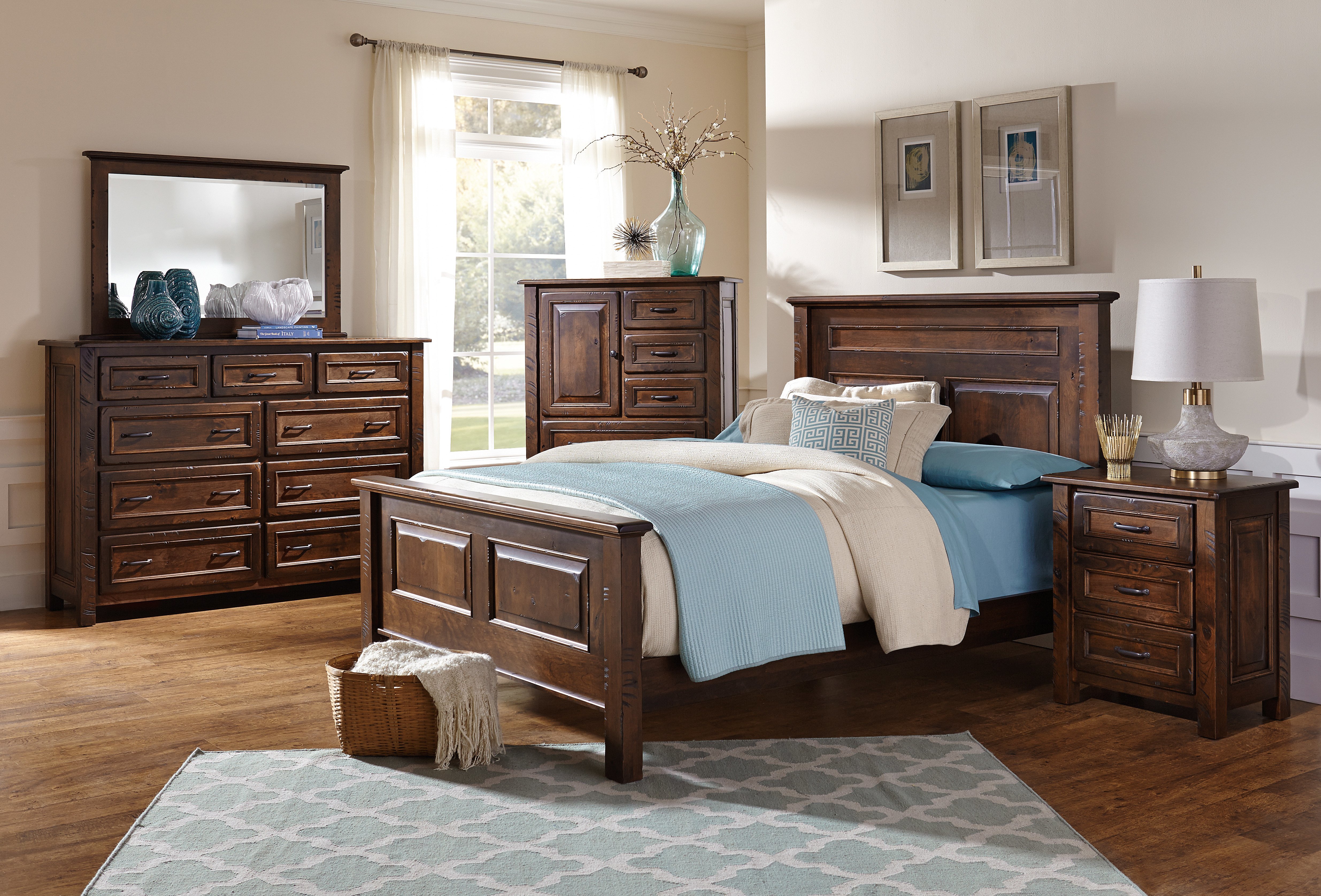 Brisbane Belwright Bedroom Set from DutchCrafters Amish