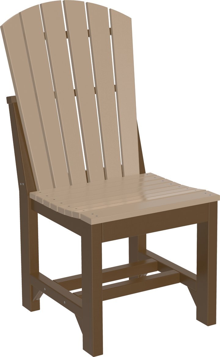 poly lumber furniture on Luxcraft Poly Lumber Adirondack Side Dining Chair From Dutchcrafters