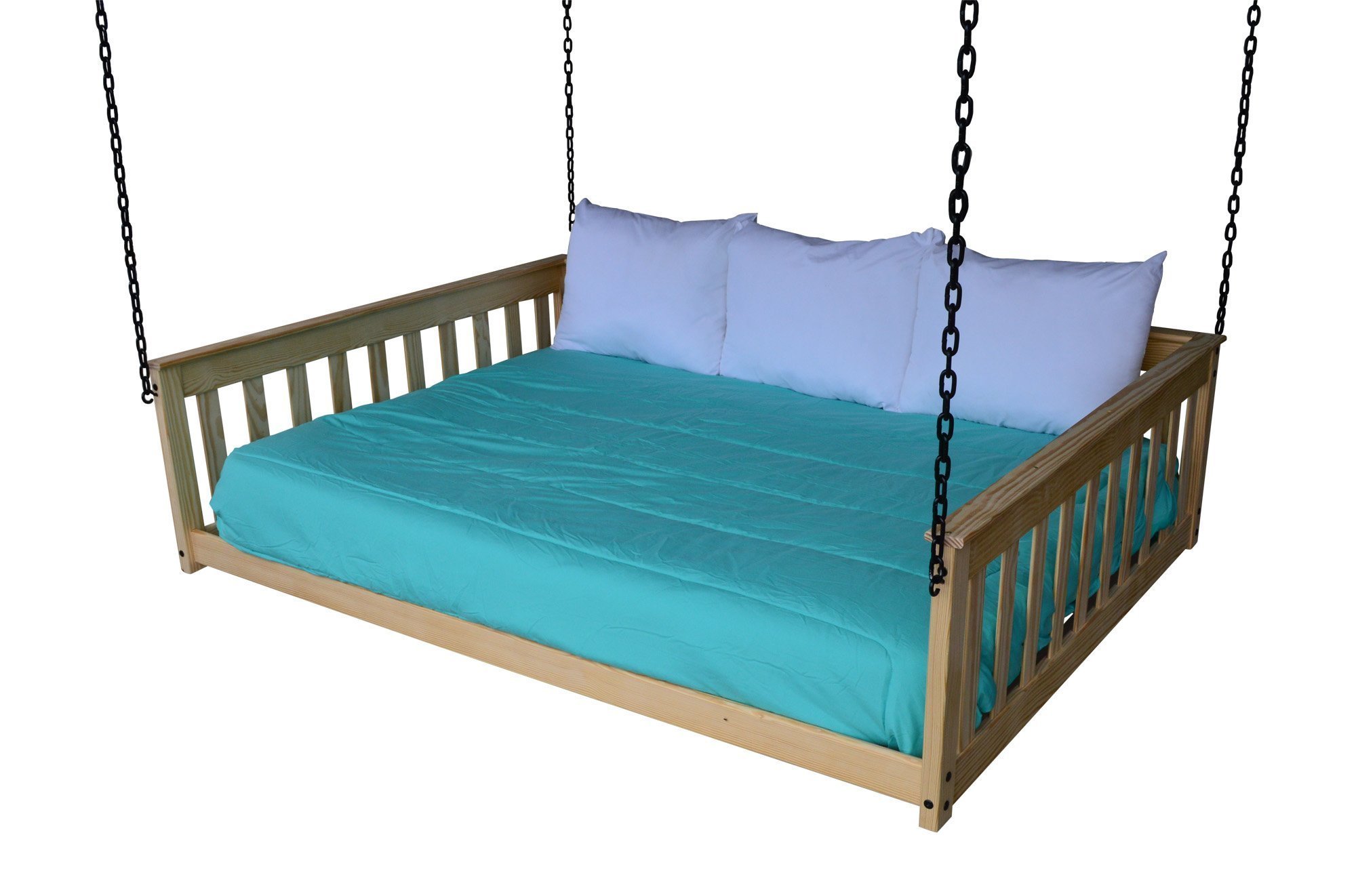 Pine Wood Porch Daybed Swing From Dutchcrafters Amish Furniture