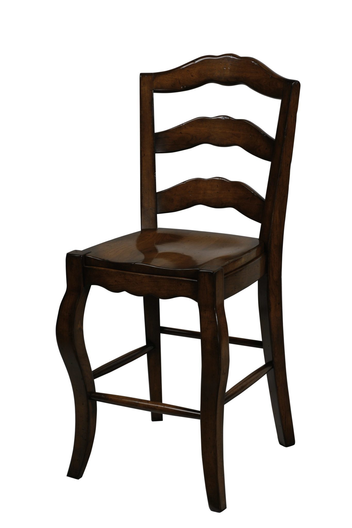 French Ladder Back Counter and Bar Stool from DutchCrafters Amish