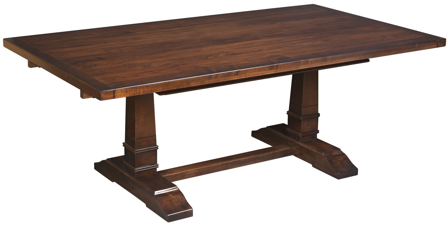 Trestle Extension Dining Table from DutchCrafters Amish Furniture