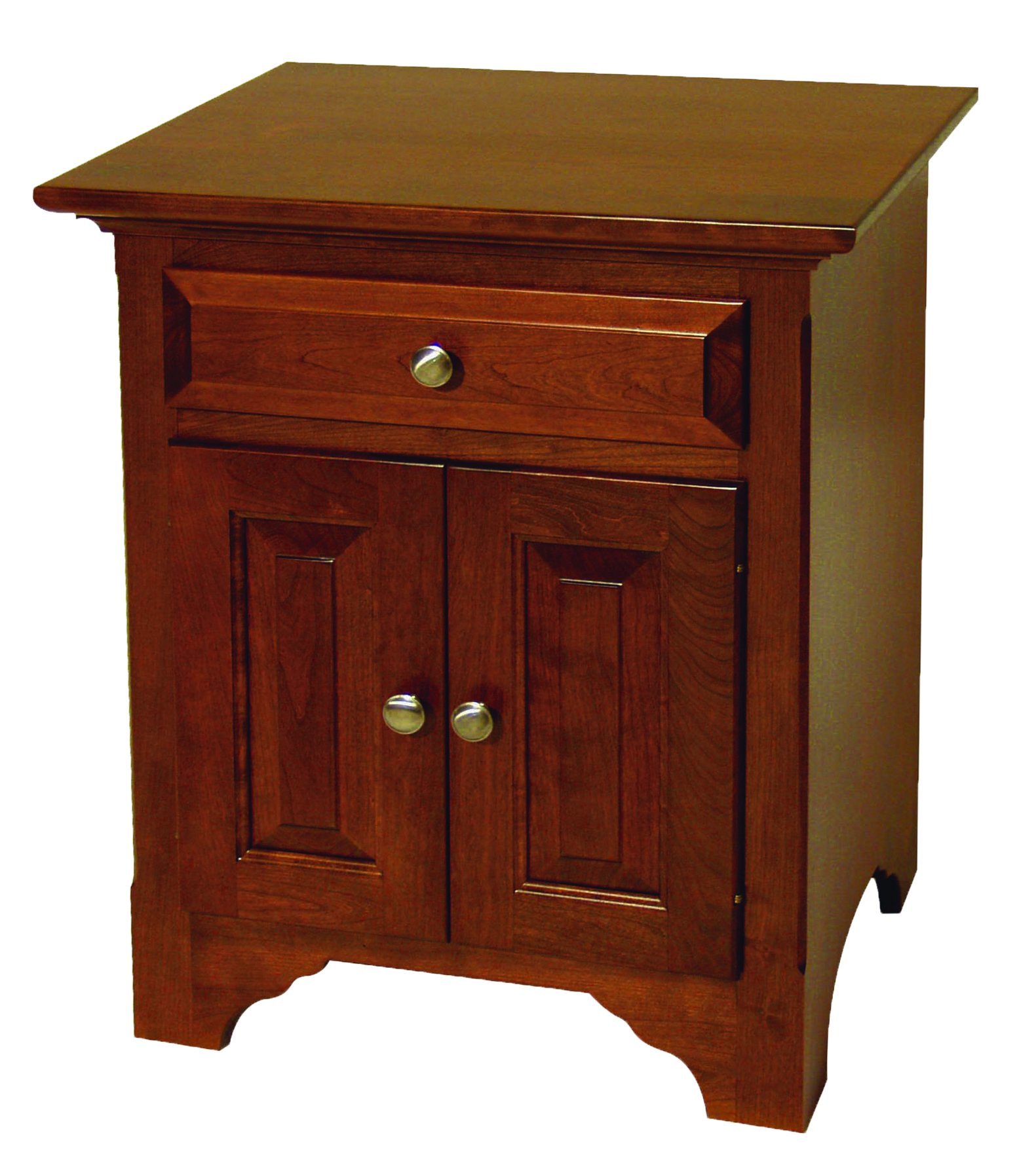 Amish Lafayette Nightstand with Door from DutchCrafters Amish