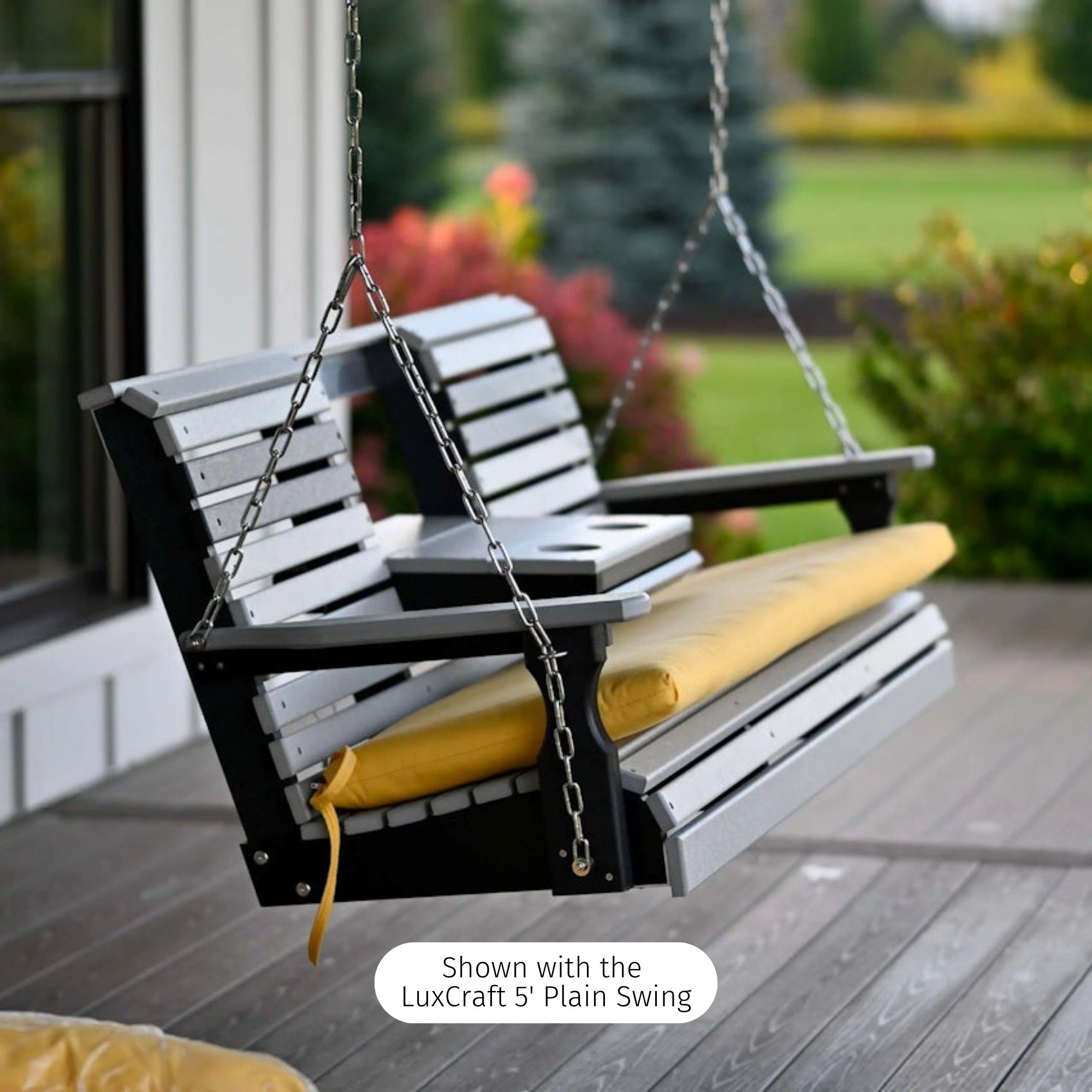 LuxCraft Stainless Steel Heavy-Duty Swing Chain Set | DutchCrafters
