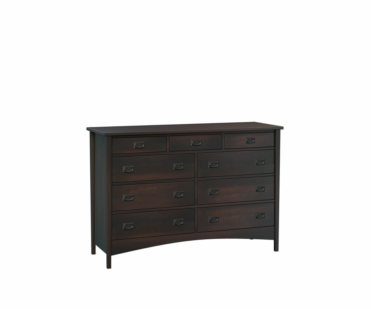 Kenwood Mission High 9-Drawer Dresser with Optional Mirror - Quick
