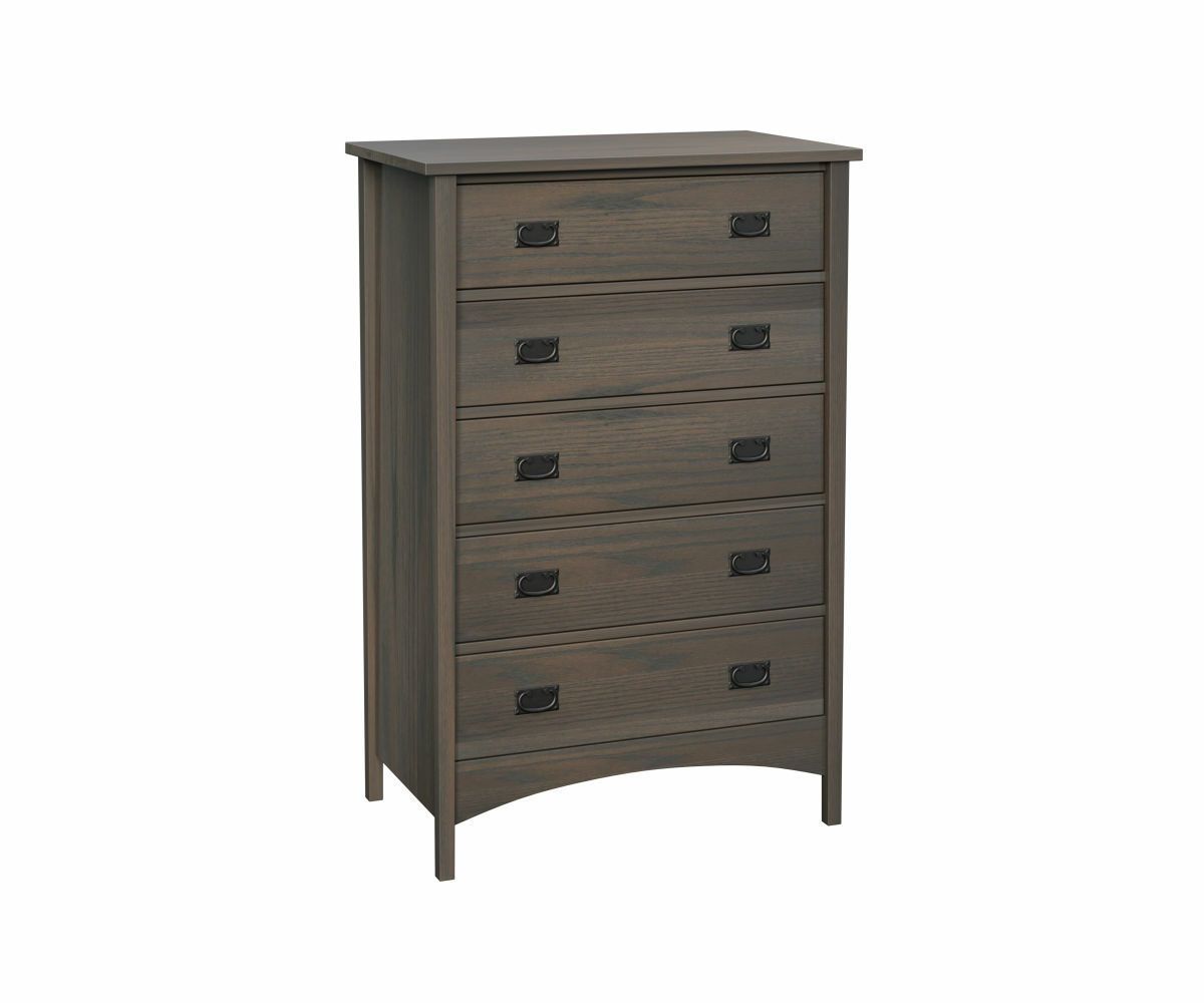 Quick Ship Amish Mission Master Chest - Solid Wood & Durable |