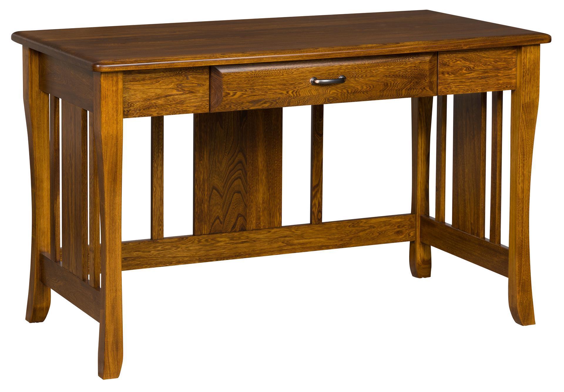 48" Cherry Wood Writing Desk - Quick Ship from DutchCrafters Amish