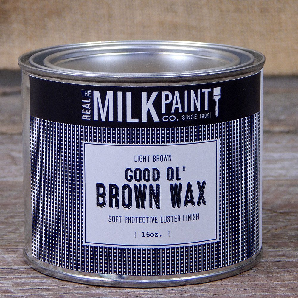 Good Ol' Brown Wax Real Milk Paint From DutchCrafters