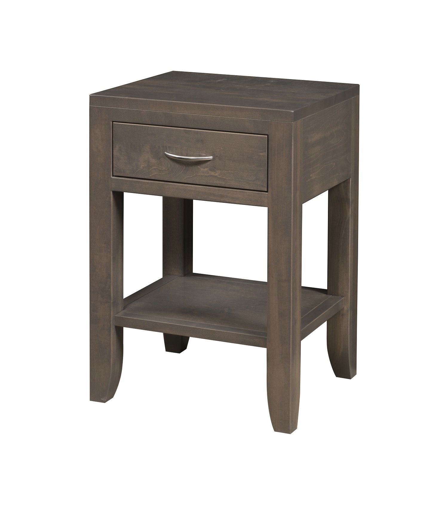 Amish Barrington 1- Drawer Nightstand with Shelf from