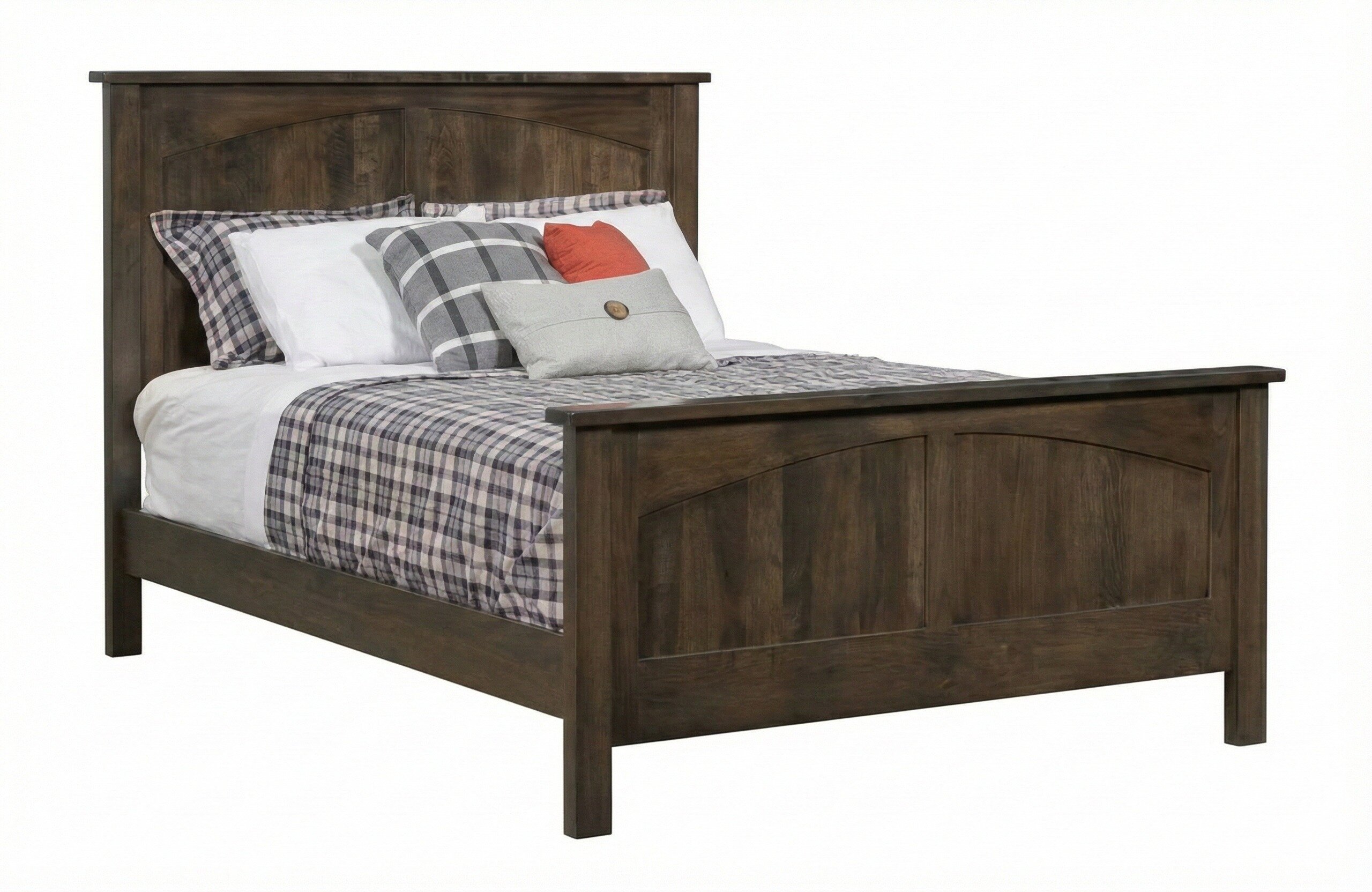 Mission Style Panel Bed – Solid Wood Frame | DutchCrafters