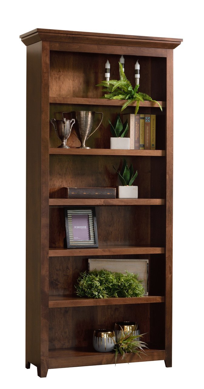 BookShelf with Beveled Top & Adjustable Shelves |