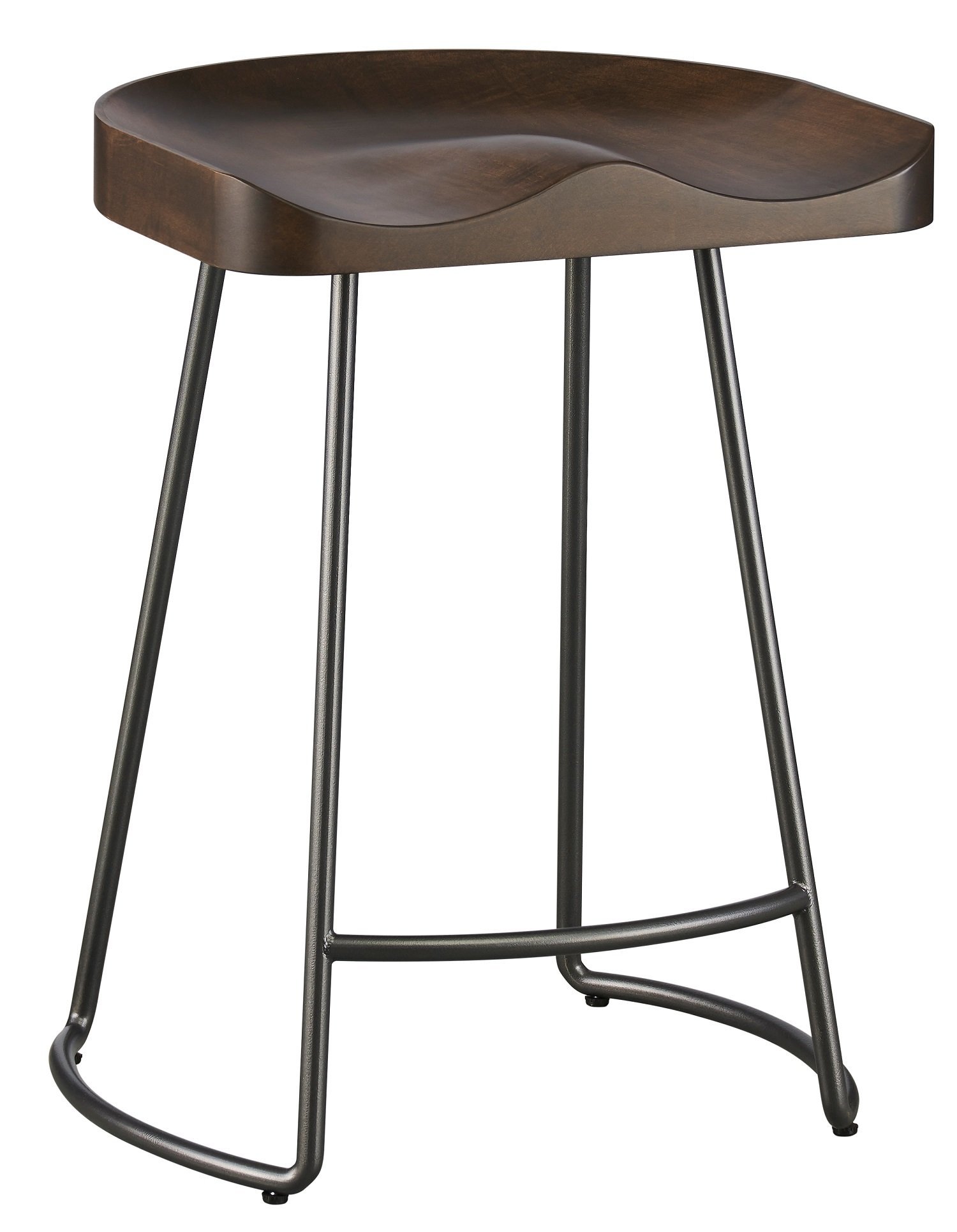 Amish Decker Counter Stool from DutchCrafters Amish Furniture