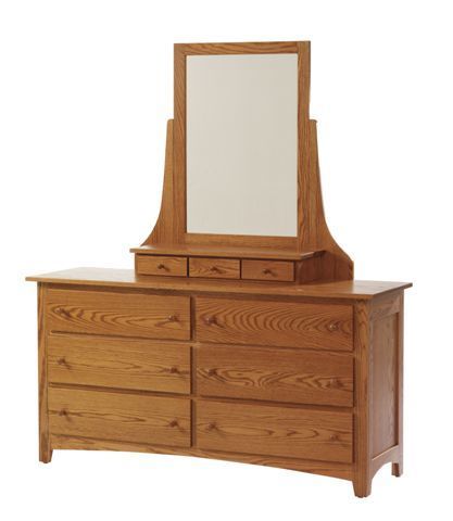 white christmas dresses Rustic 6-Drawer Wide Dresser main image 0