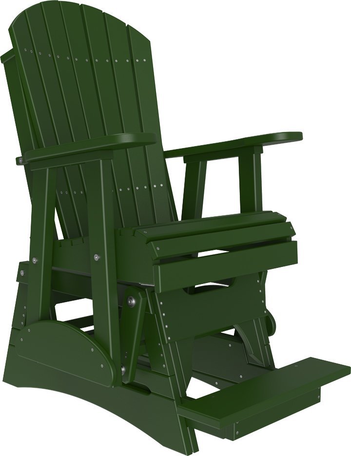 green glider chair