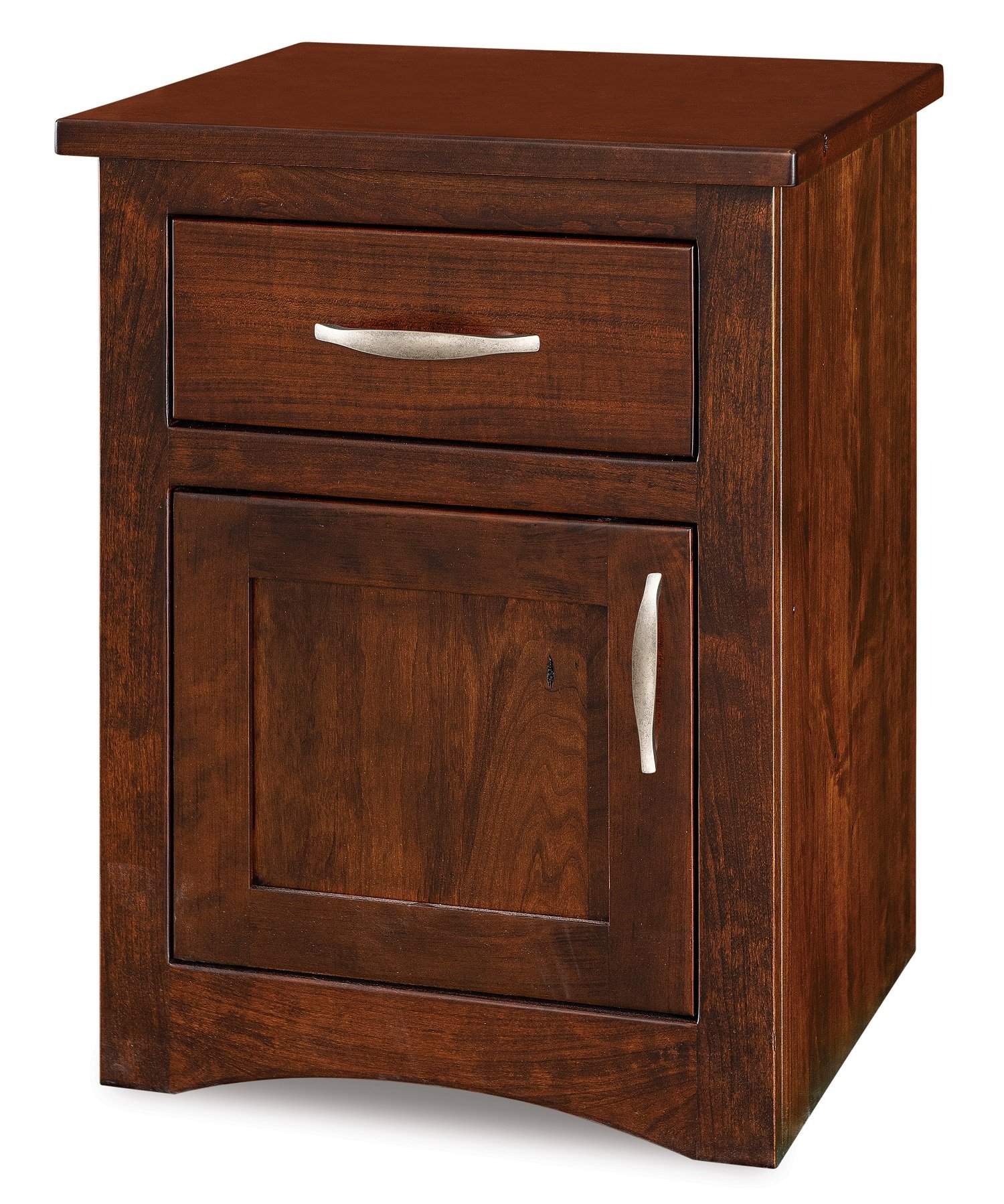 Modern Mission Nightstand Cabinet from DutchCrafters Amish Furniture