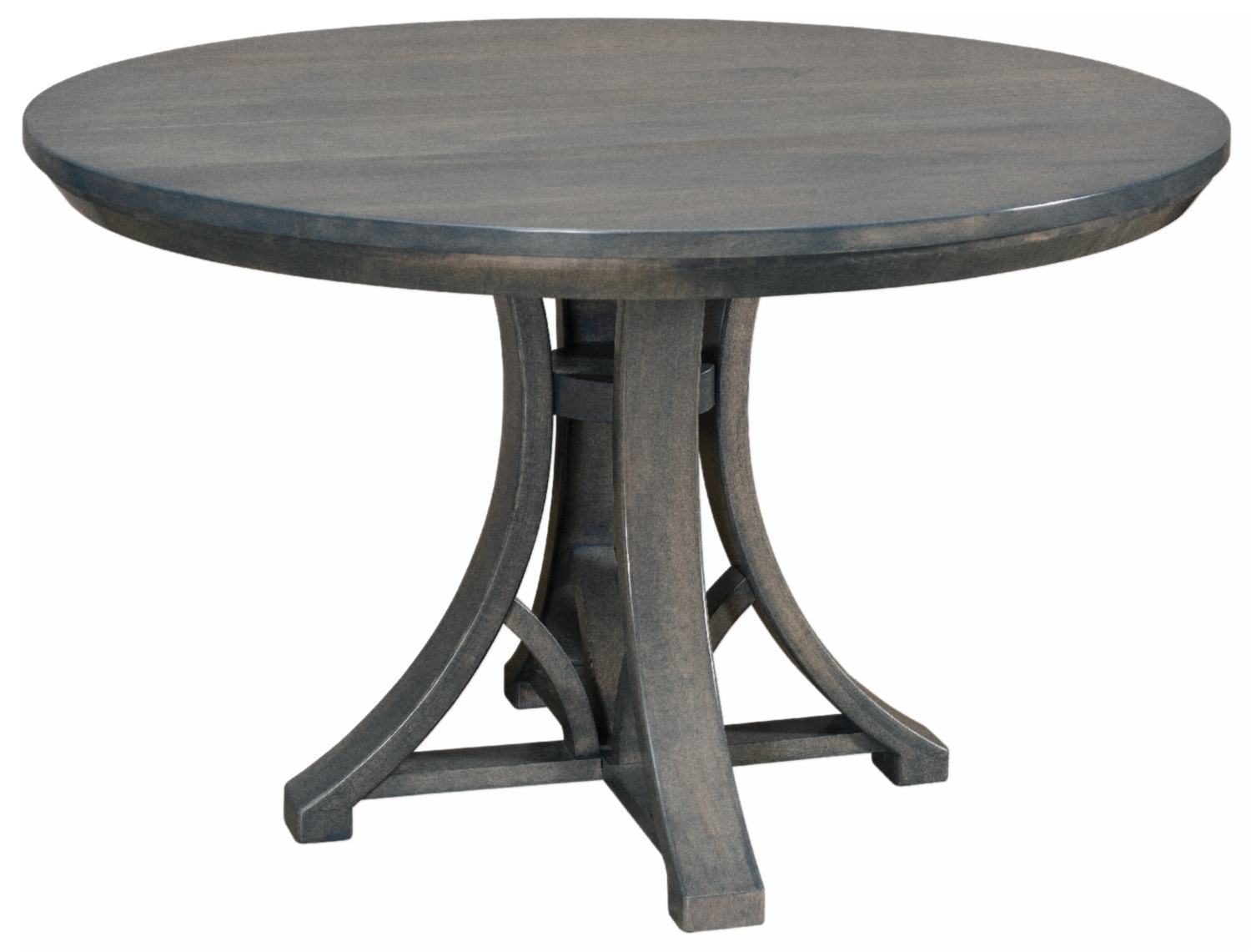 Amish Single Pedestal Dining Table from DutchCrafters Furniture