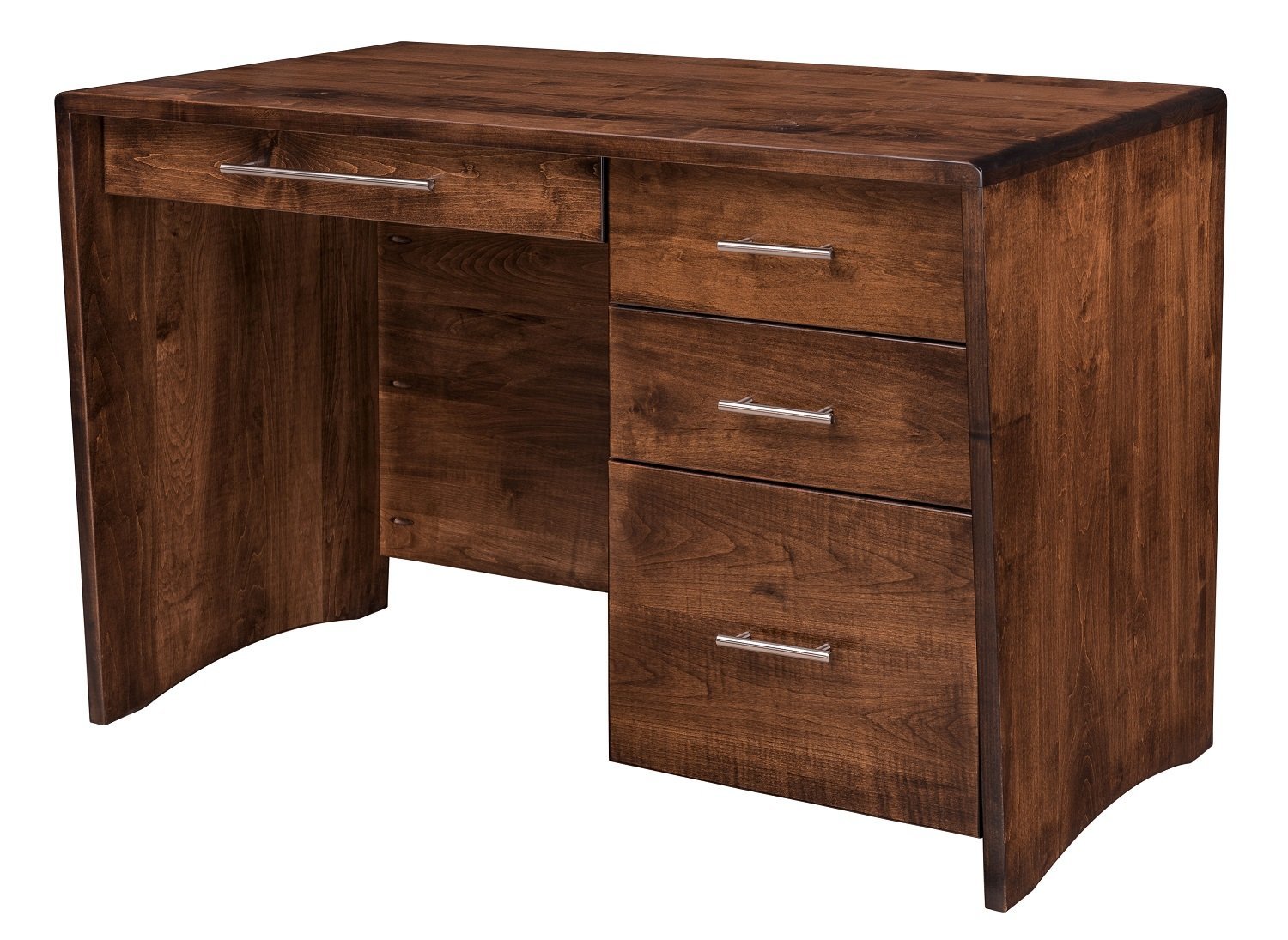 Solid Wood Garland Waterfall Desk from DutchCrafters Amish Furniture