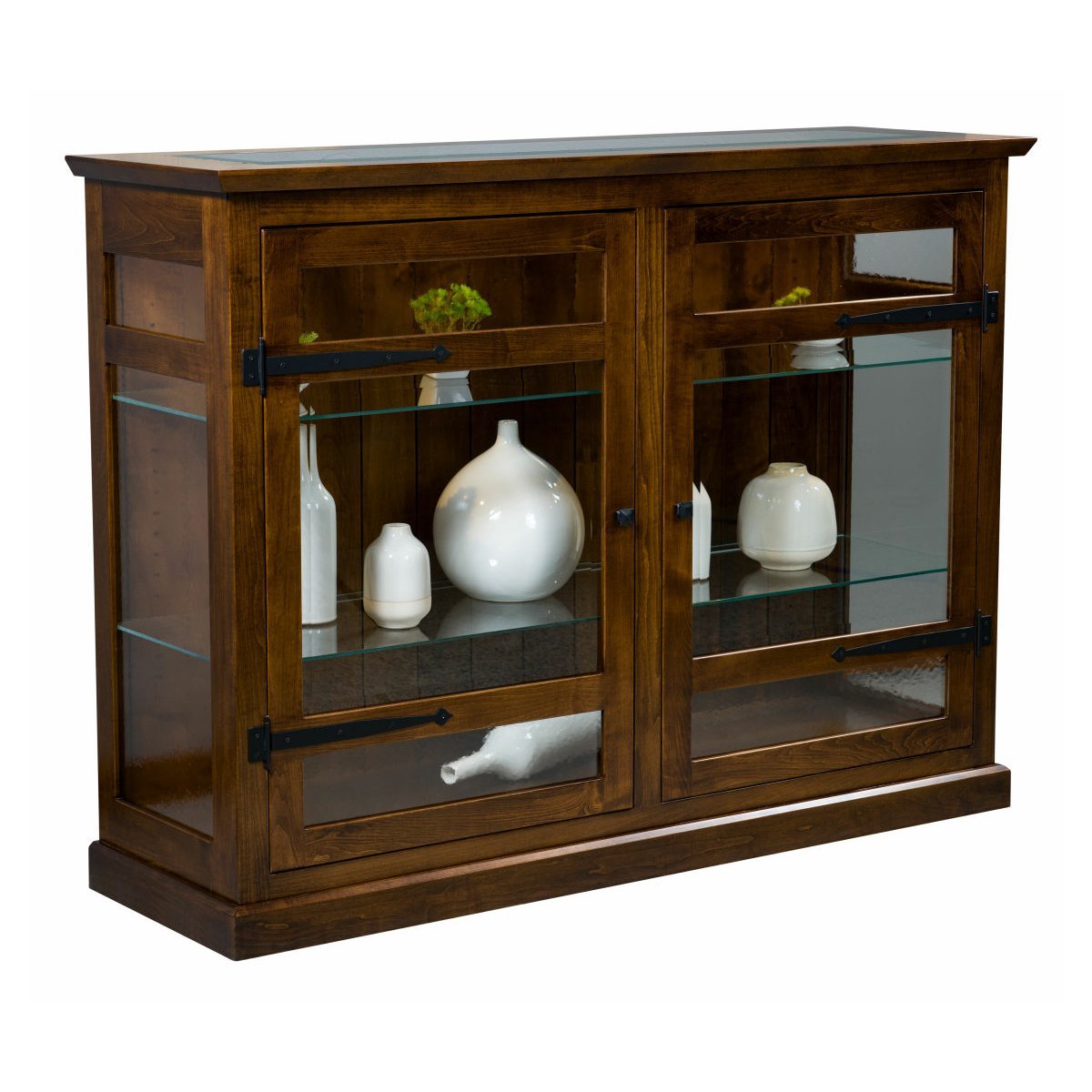 Southern Pines Curio Cabinet from DutchCrafters Amish Furniture
