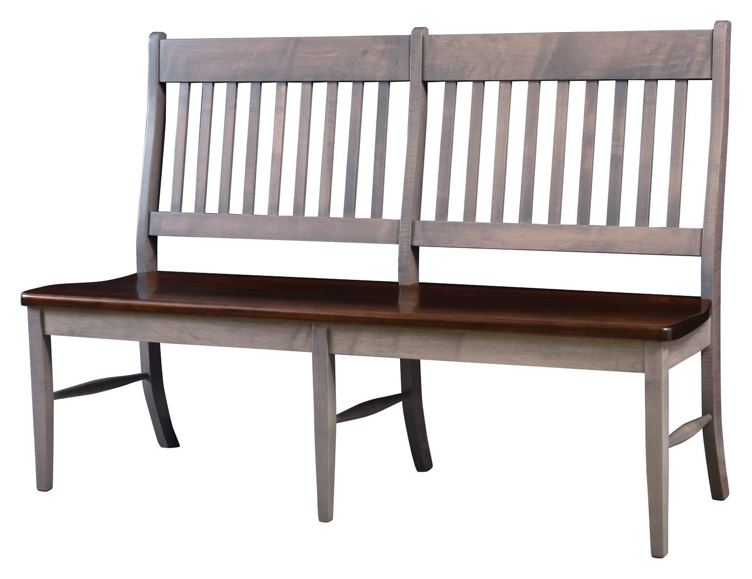 Custom Mission Bench from DutchCrafters Amish Furniture