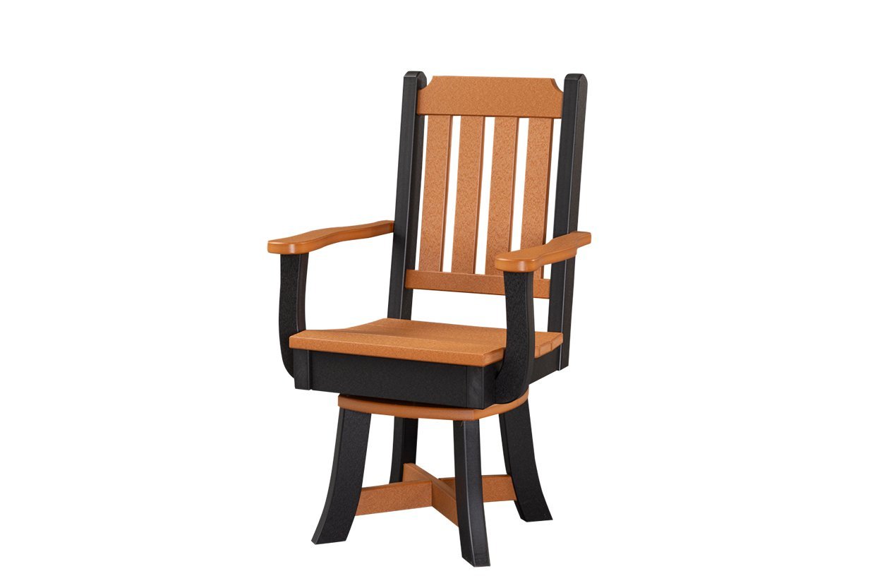 Dune Poly Swivel Dining Chair from DutchCrafters Amish Furniture