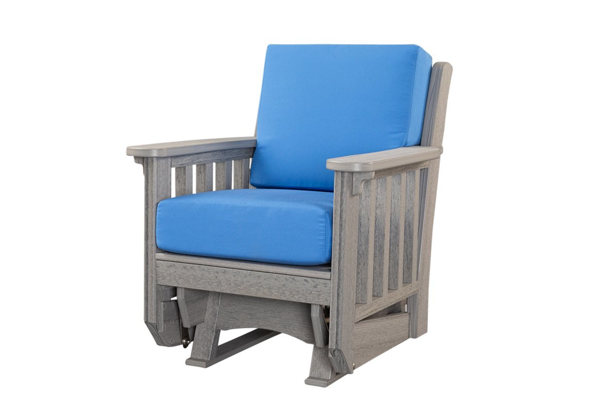 Zen Poly Mission Glider from DutchCrafters Amish Furniture