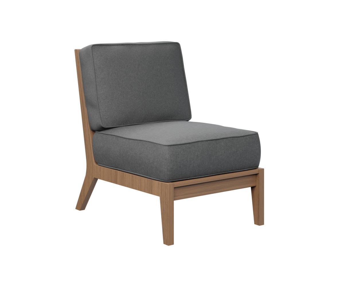 Berlin Gardens Mayhew Poly Outdoor Armless Section from