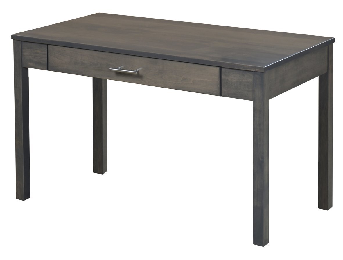 Amish Urban Brown Maple Wood 36" Writing Desk - Quick Ship from