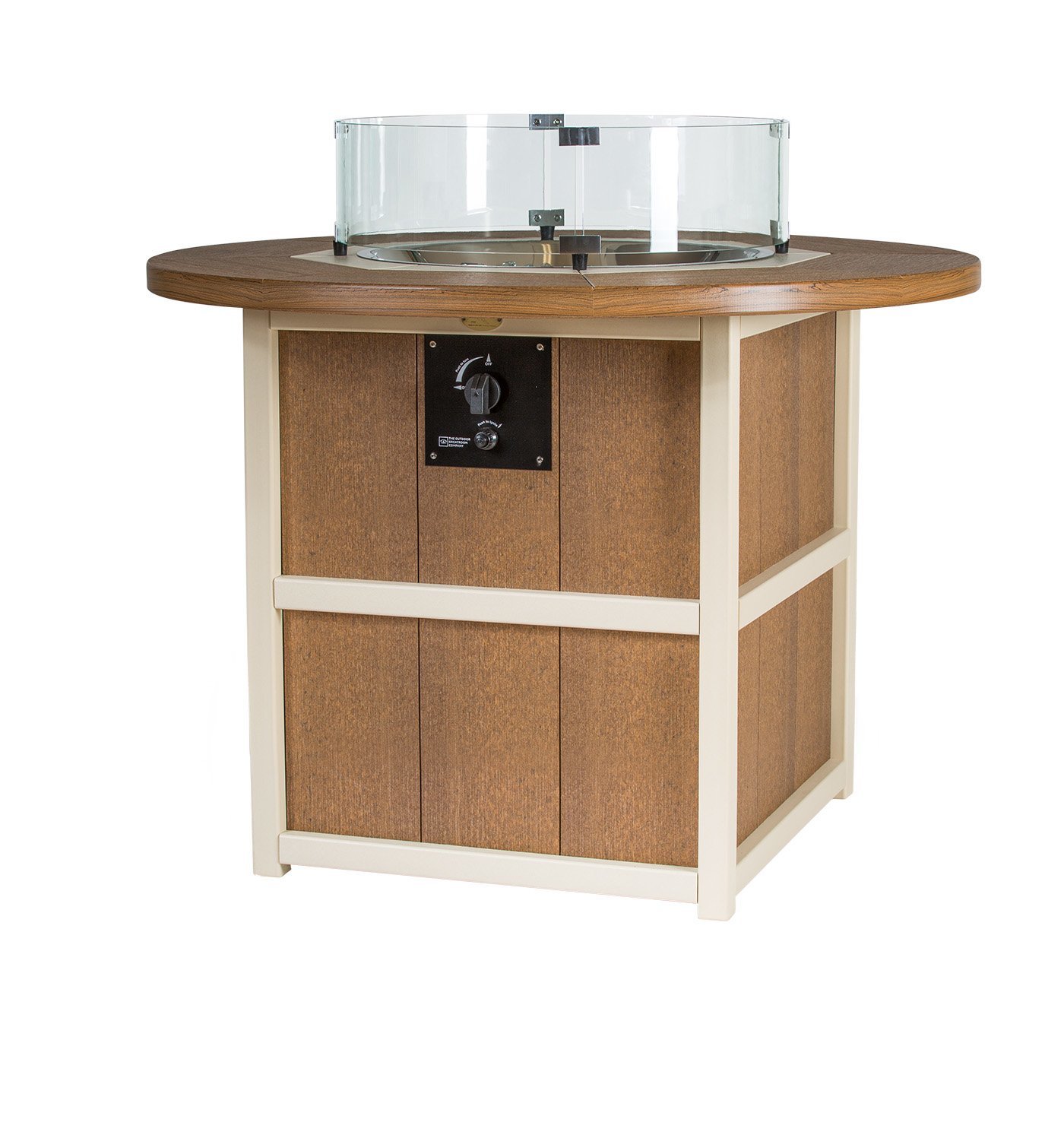 Blaze Round Fire Table from DutchCrafters Amish Furniture
