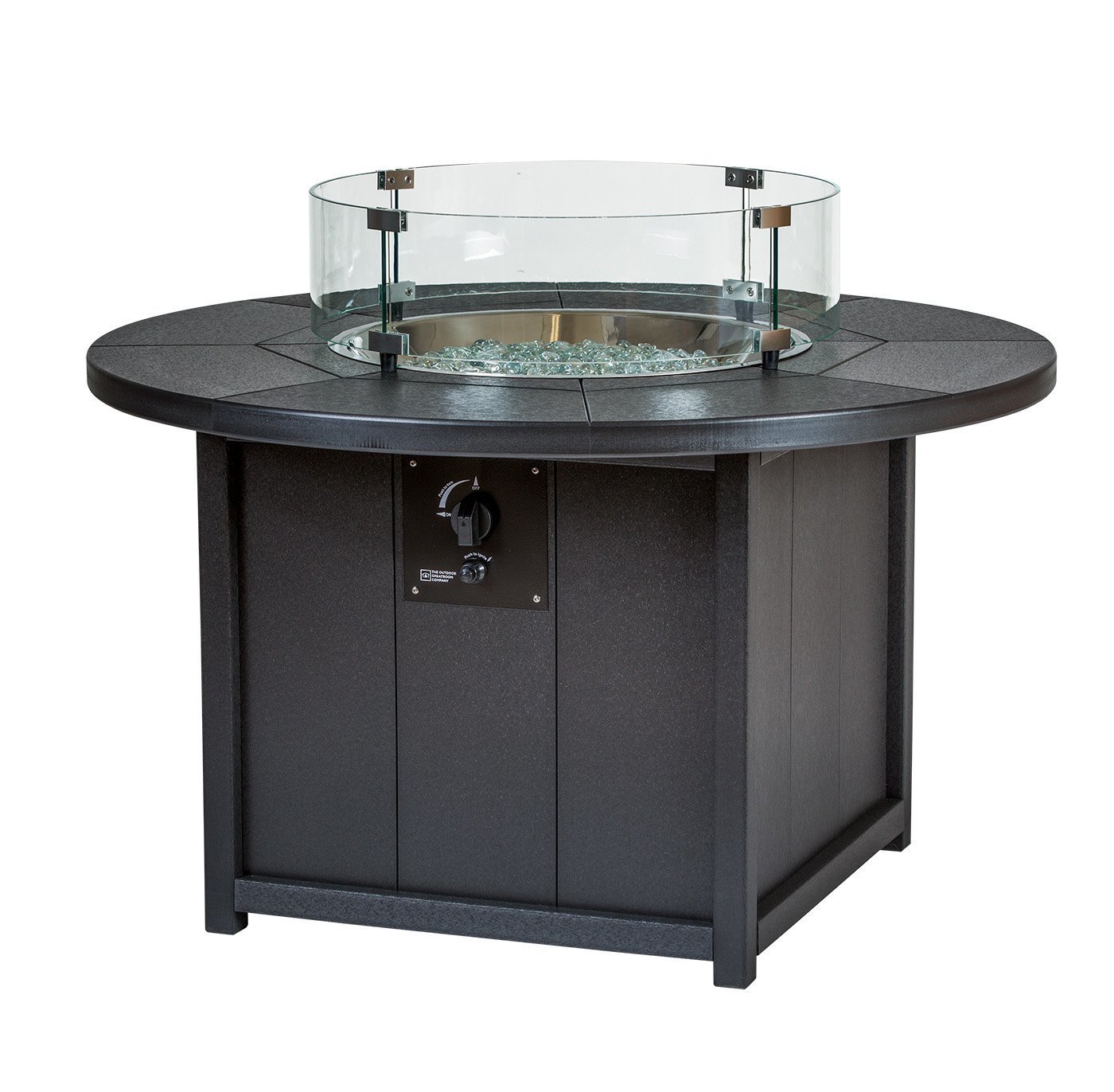 Beachfront Poly Round Fire Pit from DutchCrafters Amish Furniture