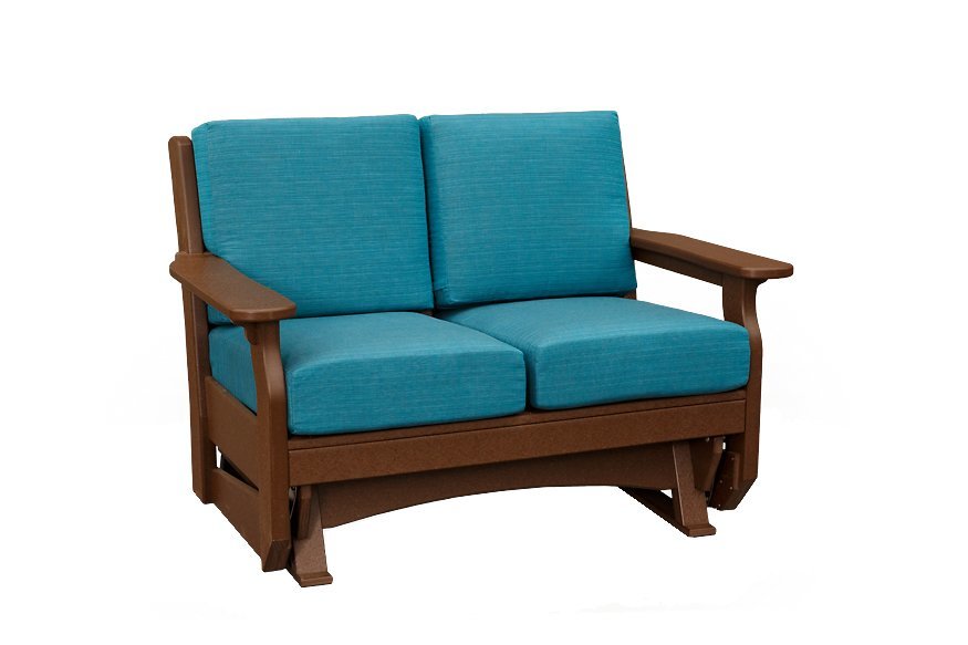 Coastal Poly Double Glider from DutchCrafters Amish Furniture