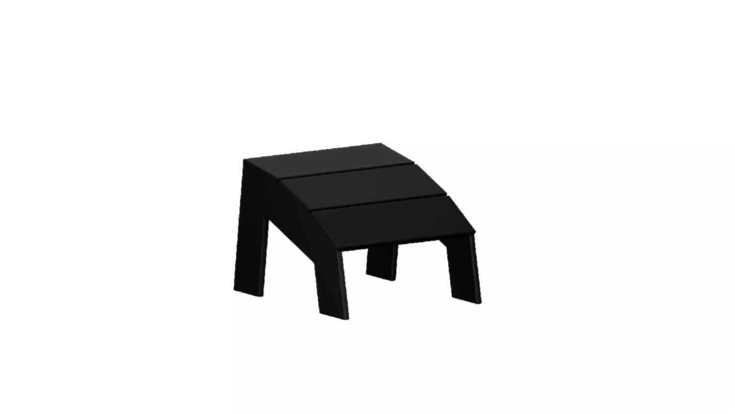 Berlin Gardens Nordic Poly Adirondack Footstool from