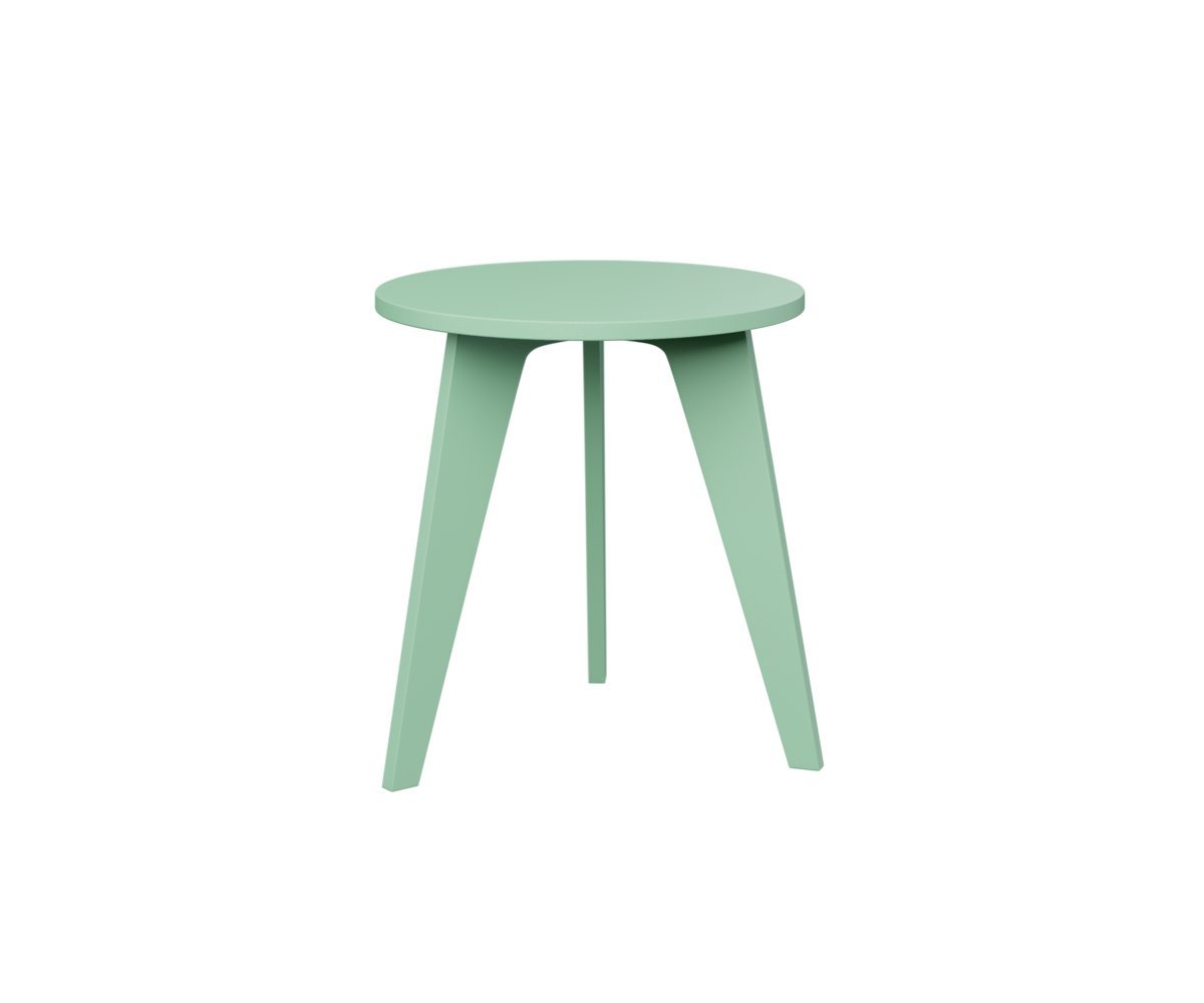 Berlin Gardens Nordic Poly Round End Table from DutchCrafters Amish
