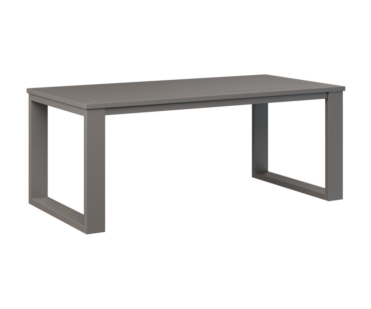 Berlin Gardens Nordic Poly Rectangular Coffee Table from
