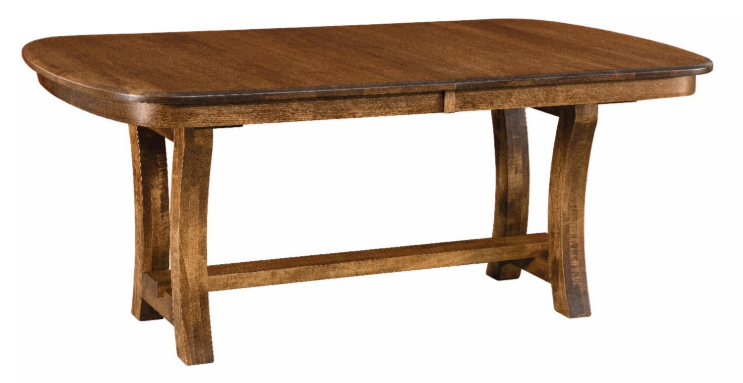 Bachman Trestle Dining Table from DutchCrafters Amish Furniture