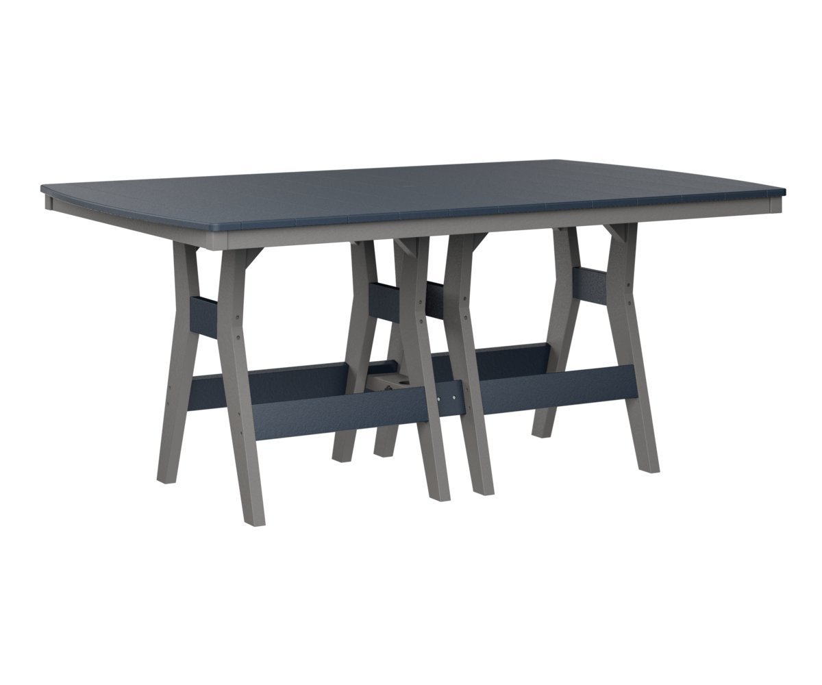 Berlin Gardens Harbor 44" x 72" Poly Rectangular Patio Table from