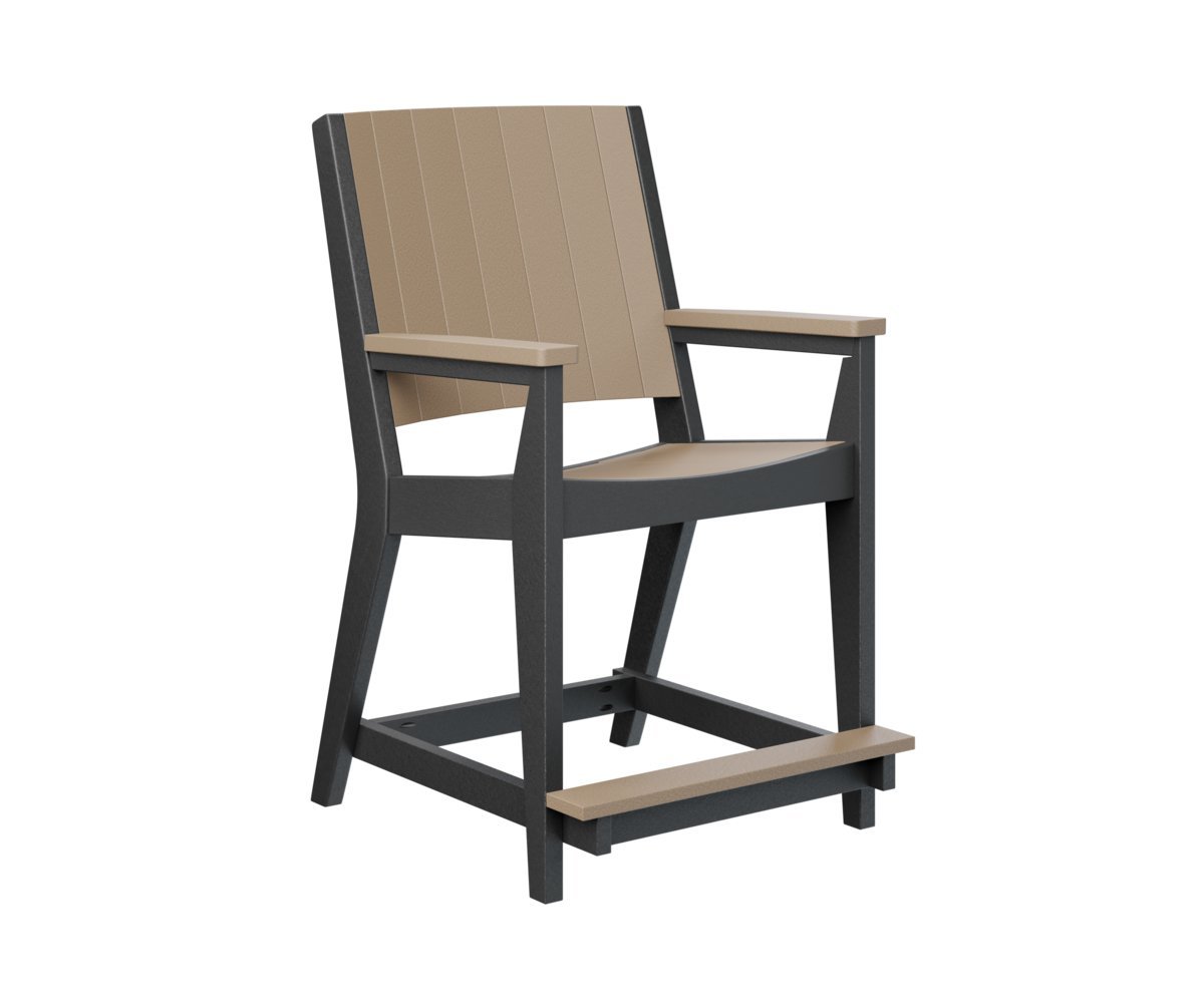 Berlin Gardens Mayhew Poly Chat Counter Chair from