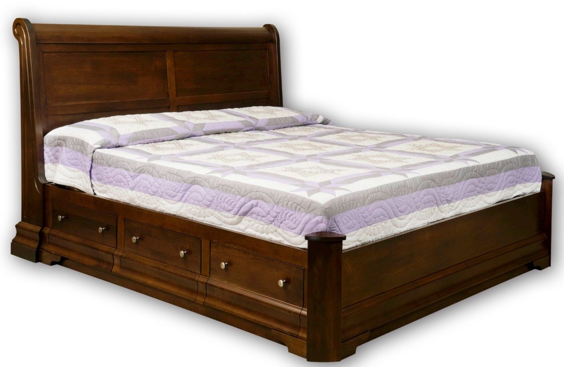 Boaz Storage Bed from DutchCrafters Amish Furniture