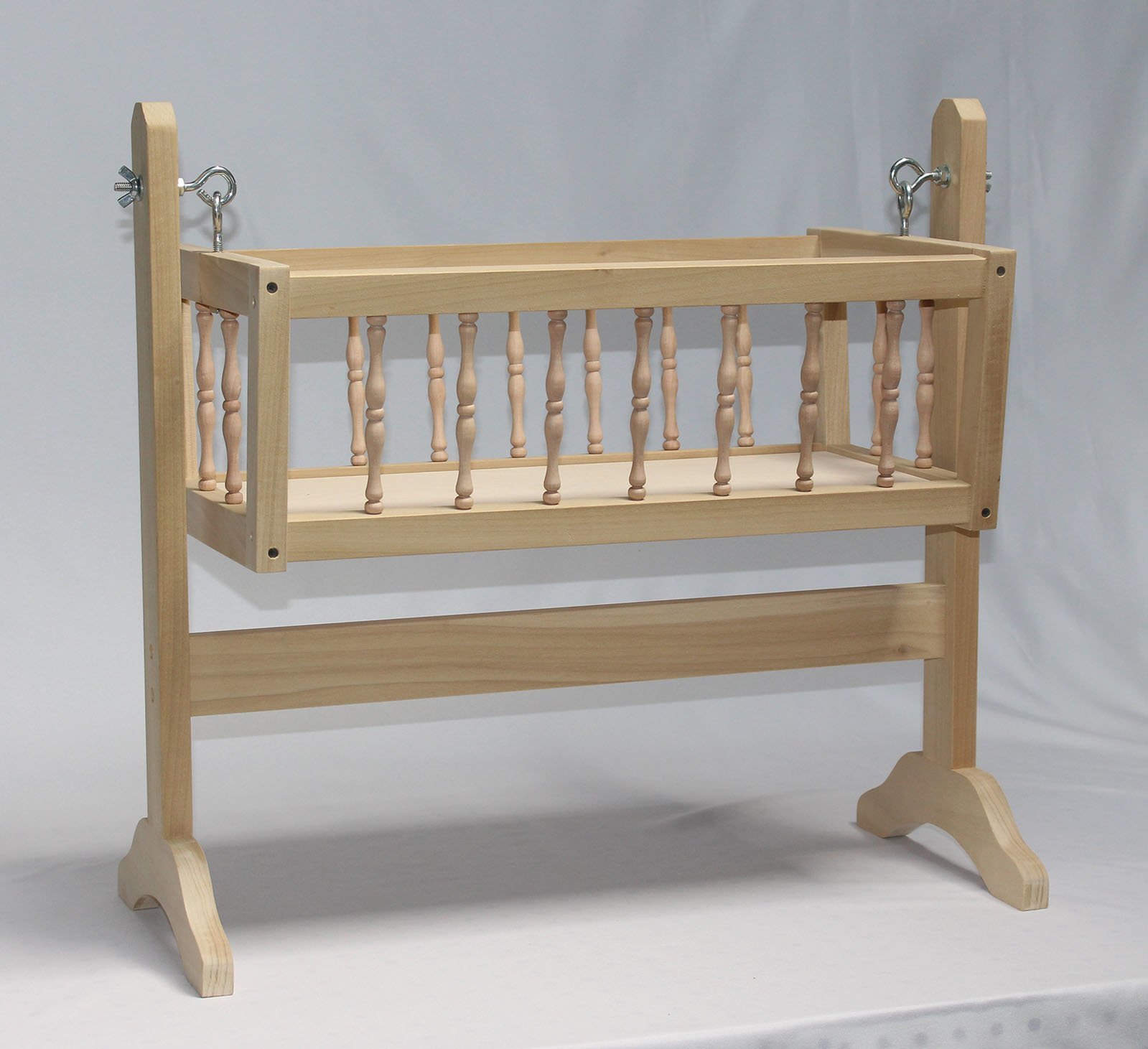 Wood Swinging Doll Cradle from DutchCrafters Amish Furniture